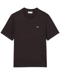 Lacoste - T-Shirt À Coupe Ample - Lyst
