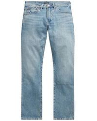 Polo Ralph Lauren - Faded-Effect Straight-Leg Jeans - Lyst