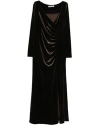 D.exterior - Draped Long-Sleeve Dress - Lyst