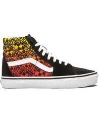 Vans - Sk8 Hi Logo Flame Otw Sneakers - Lyst