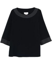 Marina Rinaldi - Mrnruta Stitched Blouse - Lyst