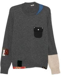 KHOKI - Pull À Design Patchwork Et Poches Plaquées - Lyst