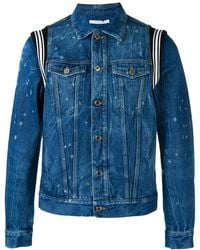 Givenchy - Distressed Denim Jacket - Lyst