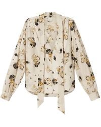 Isabel Marant - Pullover Mit Logo-Print - Lyst