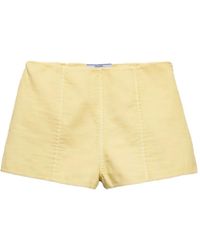 Prada - Shorts Met Rits - Lyst