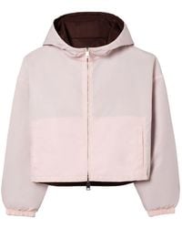 Tory Burch - Reversible Cropped Nylon Jacket - Lyst