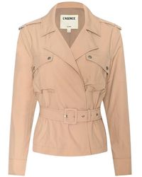 L'Agence - Calida Belted Trench Coat - Lyst