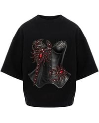 Hamza - Scorpion-Print T-Shirt - Lyst