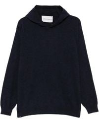 Amaranto - Hoodie En Laine - Lyst