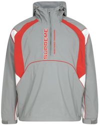 Supreme - Kapuzenjacke Mit Kontrasteinsätzen - Lyst