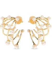 Tory Burch - Ohrringe Mit Kunstperlen - Lyst