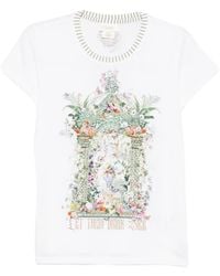 CAMILLA - Graphic-Print Organic-Cotton T-Shirt - Lyst