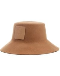 Helen Kaminski - Logo-Patch Wool-Felt Hat - Lyst
