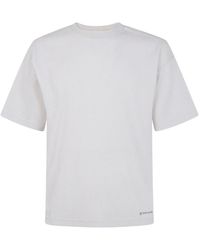 Snow Peak - Geribbeld T-Shirt - Lyst