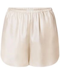 Loulou de Saison - Elastic-Waist Shorts - Lyst