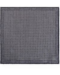 Eleventy - Geometric-Print Pocket Square - Lyst