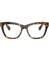Miu Miu - Eckige Brille in Schildpattoptik - Lyst