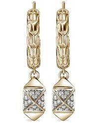 John Hardy - Icon Stud Diamond Earrings - Lyst