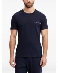 ARMANI EXCHANGE - Logo-Print T-Shirt - Lyst