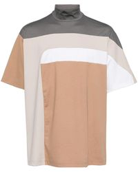 Kolor - T-shirt con design color-block - Lyst
