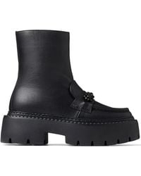 Jimmy Choo - Bryer Leather Ankle Boots - Lyst
