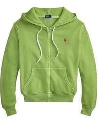 Polo Ralph Lauren - Logo-Embroidered Hoodie - Lyst