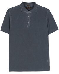 Moorer - Semi-sheer Polo Shirt - Lyst