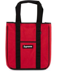 supreme polartec tote natural
