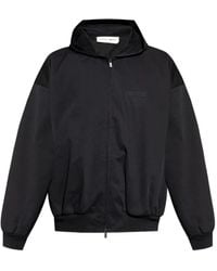 Fear Of God - Kapuzenjacke Mit Logo-Patch - Lyst