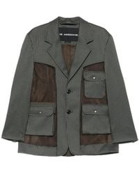 ANDERSSON BELL - Sheer-Panel Blazer - Lyst