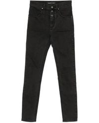 KARL LAGERFELD - Button-Fly Skinny Jeans - Lyst
