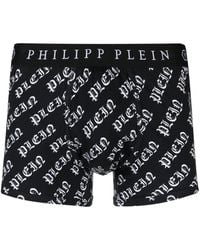 Philipp Plein - Logo-Print Boxer Briefs - Lyst