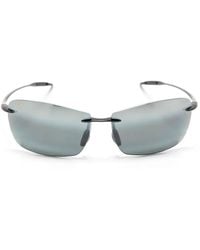 Maui Jim - Tinted Rectangle-Frame Sunglasses - Lyst