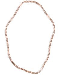 Izabel Display - Tennis Halskette Mit Eckigem Anhänger - Lyst