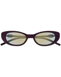 Gucci - Lunettes De Soleil À Monture Papillon - Lyst