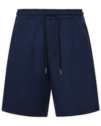 Giuliano Galiano - Sense Drawstring Elasticated-Waist Shorts - Lyst