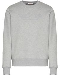 Valentino Garavani - Logo-Print Cotton Sweatshirt - Lyst