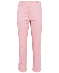 Arma - Leather Cropped Trousers - Lyst