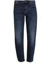 ARMANI EXCHANGE - Logo-Patch Jeans - Lyst