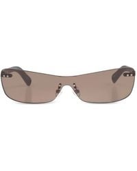 Jacquemus - Lunettes De Soleil Mirada X Linda Farrow À Monture Rectangulaire - Lyst
