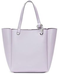 JW Anderson - Chain Cabas Leather Tote Bag - Lyst