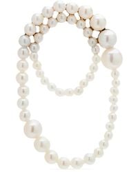 Sophie Bille Brahe - Embrasse パール シングルピアス 14kイエローゴールド - Lyst