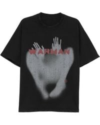 WARMAN - Graphic-Print T-Shirt - Lyst
