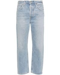 Citizens of Humanity - Halbhohe Dahlia Cropped-Jeans - Lyst