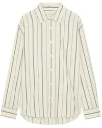 GANT - Striped Long-Sleeve Shirt - Lyst