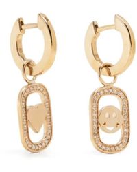Sydney Evan - 14Kt Icon Diamond Earrings - Lyst