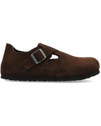 Birkenstock - London Suede Sandals - Lyst