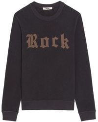Zadig & Voltaire - Stony Cotton Sweatshirt - Lyst