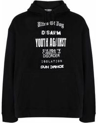 Raf Simons - Hoodie Mit Patch-Detail - Lyst