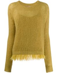 Twinset - Pullover Mit Federn - Lyst